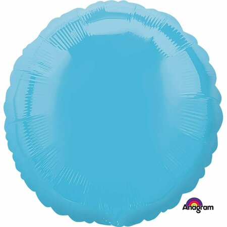 GOLDENGIFTS 18 in. Caribbean Blue Round Balloon - Caribbean Blue - 18 in. GO3587150